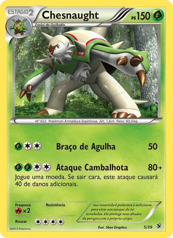 Chesnaught 5/39