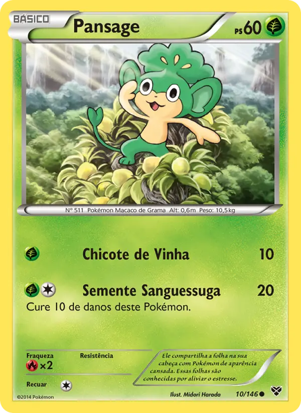 Pansage 10/146