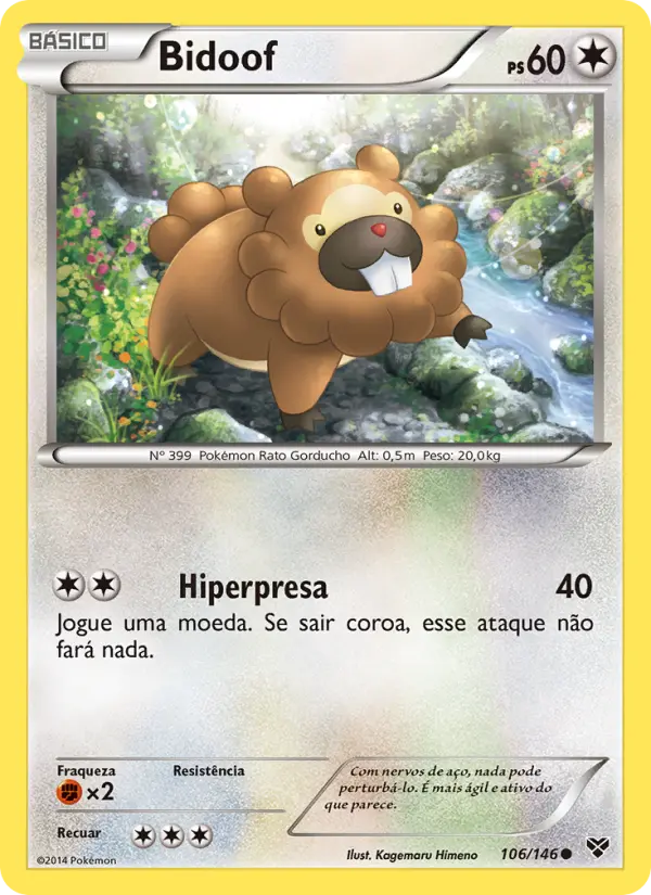 Bidoof 106/146