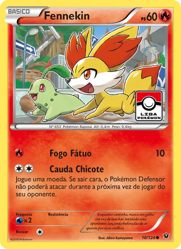 Fennekin 10/124