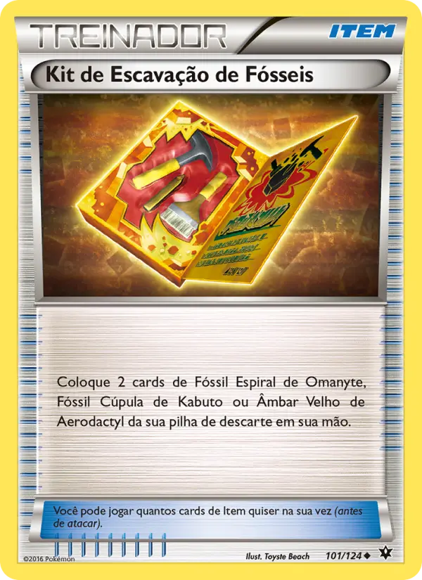 Kit de Escavação de Fósseis 101/124