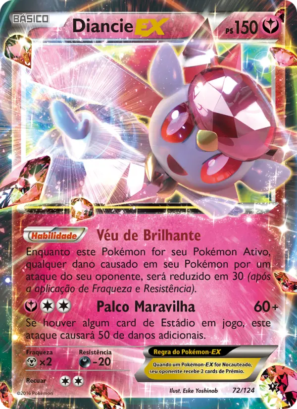 Diancie EX 72/124