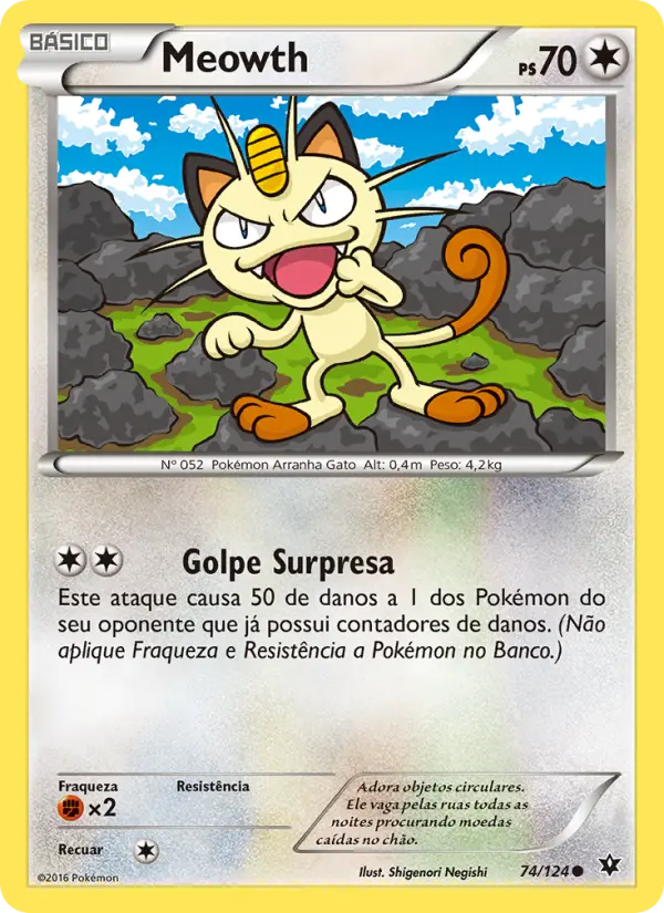 Meowth 74/124