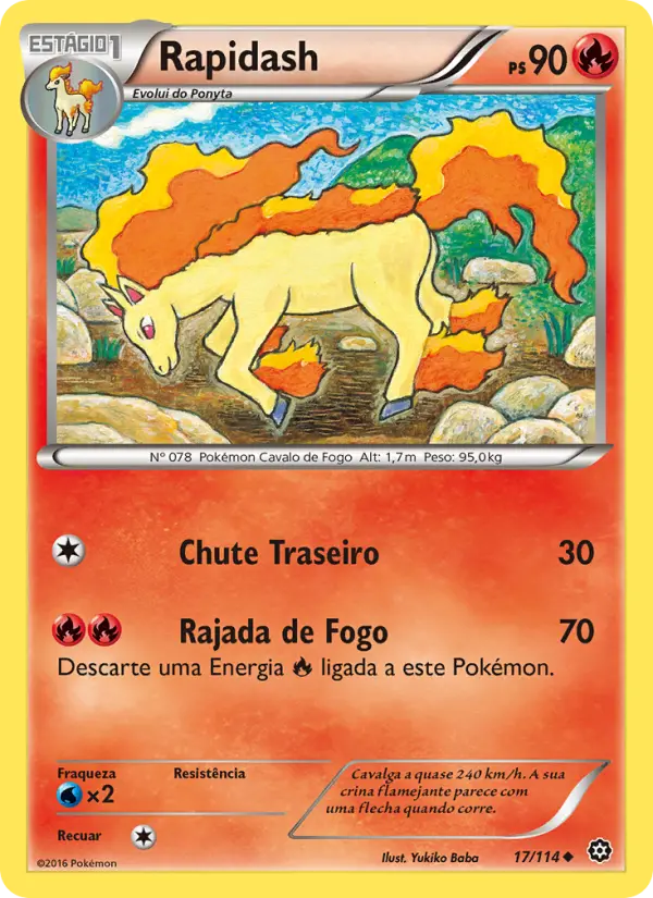 Rapidash 17/114