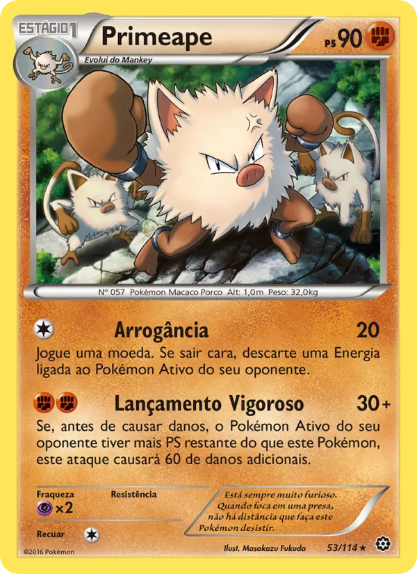 Primeape 53/114