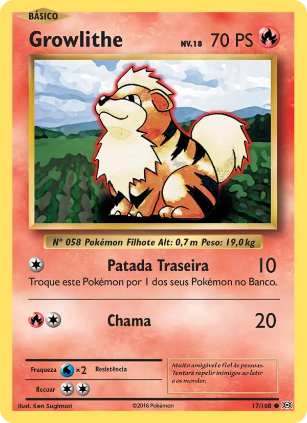 Growlithe 17/108