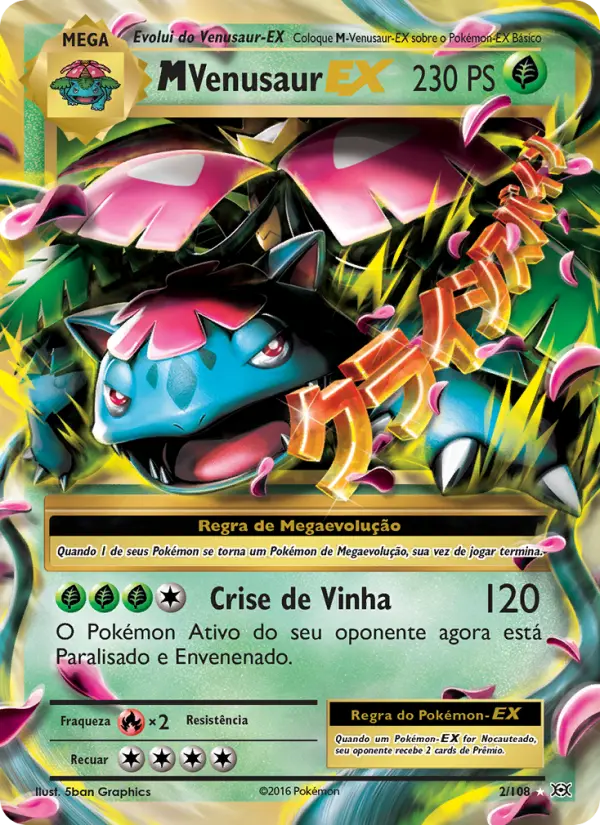 M Venusaur EX 2/108