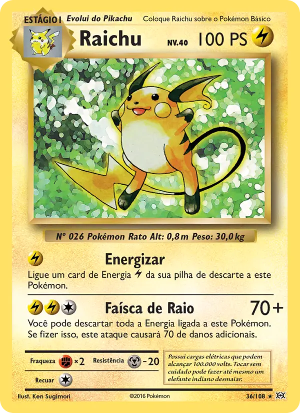 Raichu 36/108