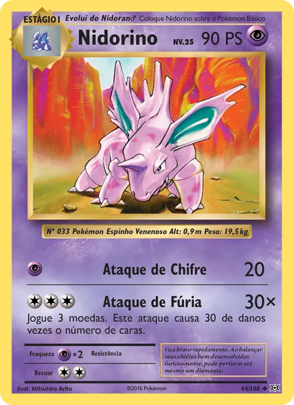Nidorino 44/108