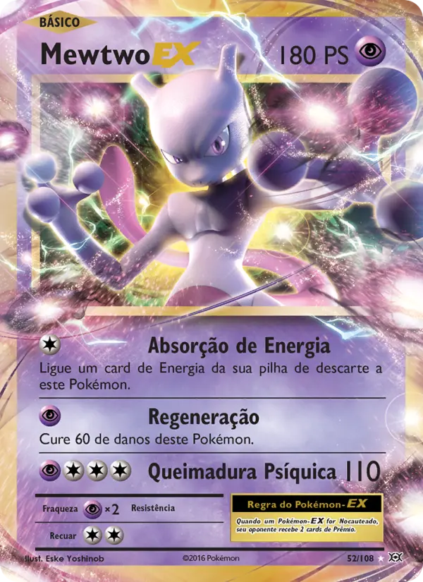 Mewtwo EX 52/108