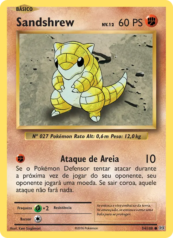 Sandshrew 54/108