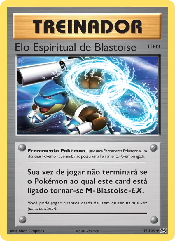 Elo Espiritual de Blastoise 73/108