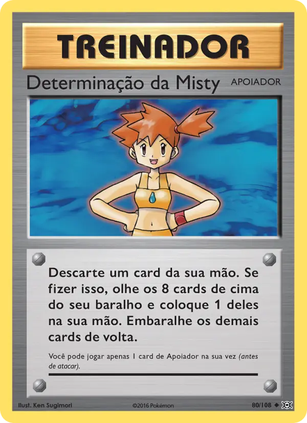 Determinação da Misty 80/108