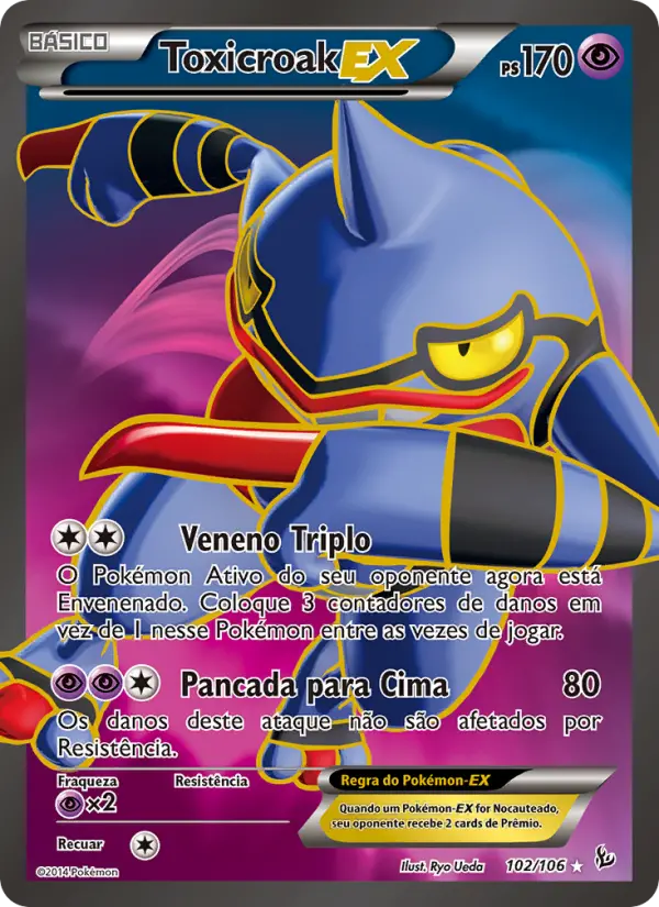 Toxicroak EX 102/106