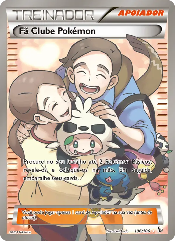 Fã Clube Pokémon 106/106