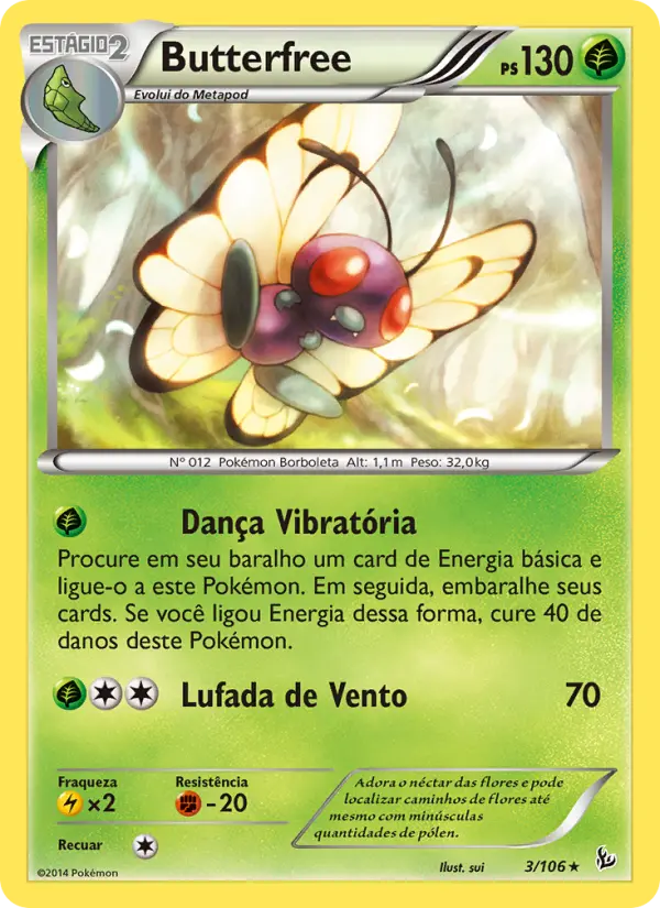 Butterfree 3/106