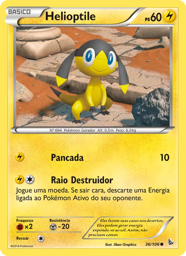 Helioptile 36/106