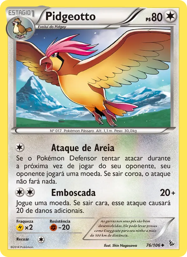 Pidgeotto 76/106