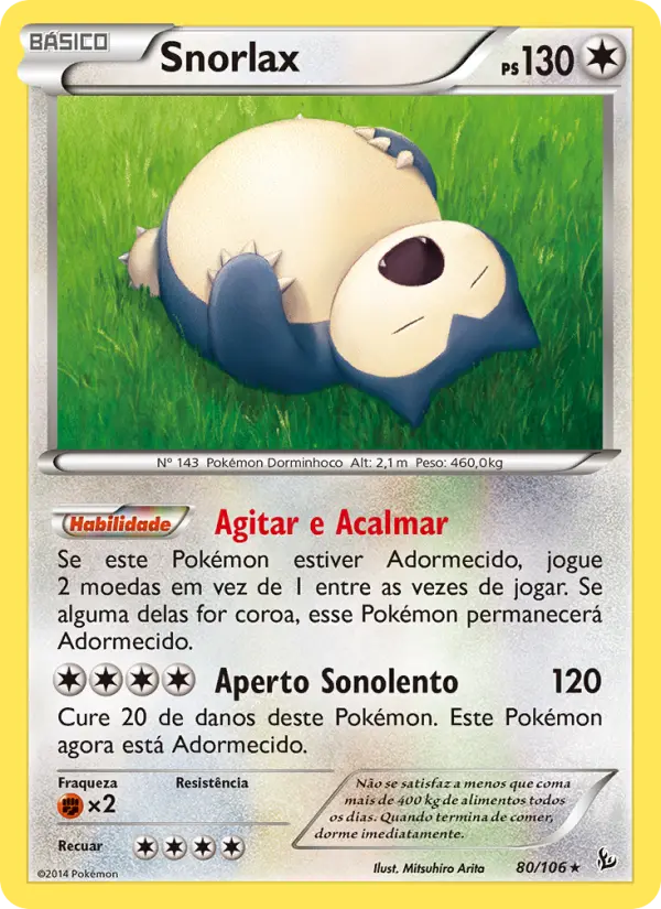 Snorlax 80/106
