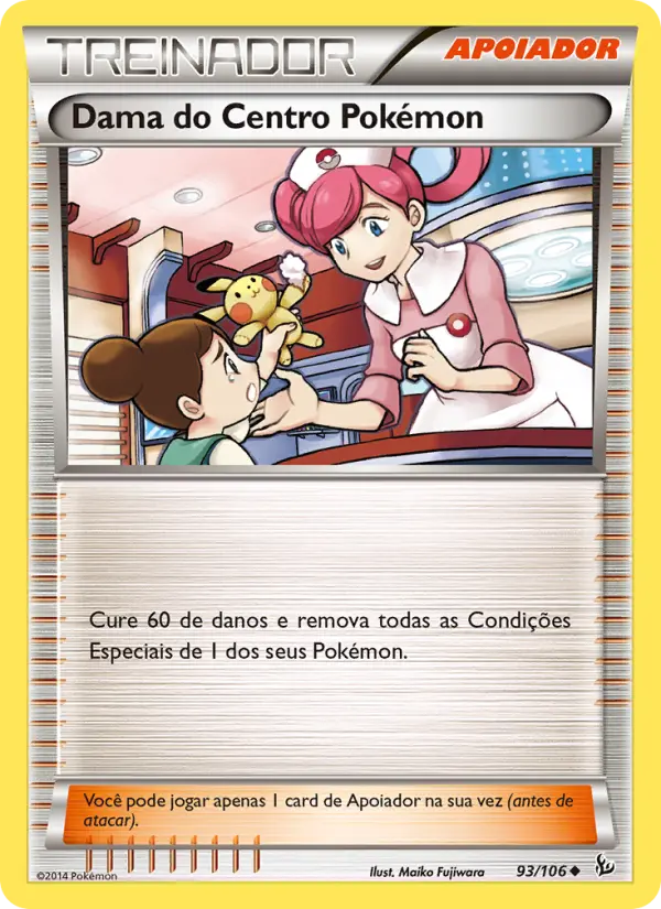 Dama do Centro Pokémon 93/106