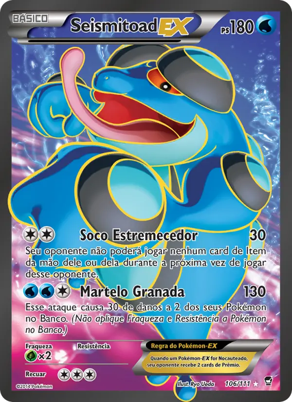 Seismitoad EX 106/111