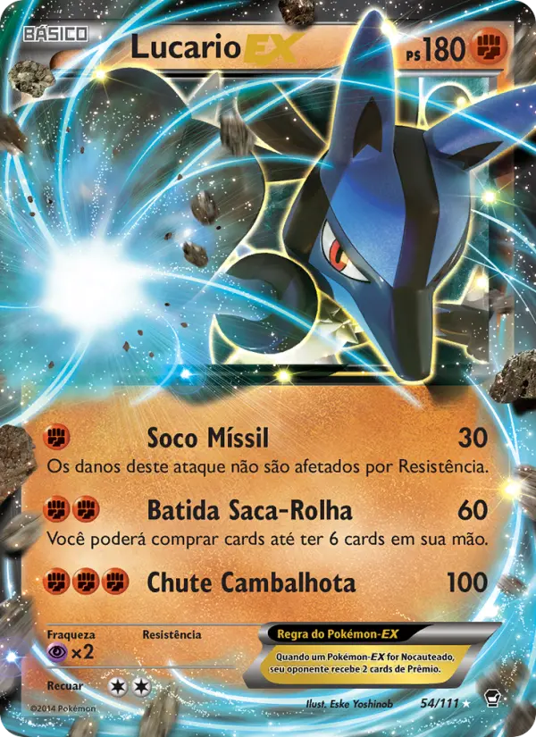 Lucario EX 54/111
