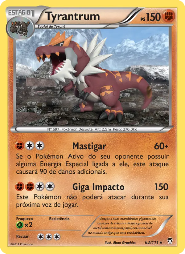 Tyrantrum 62/111