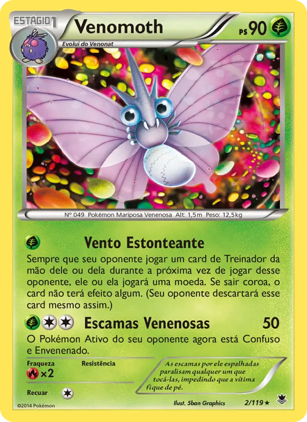 Venomoth 2/119