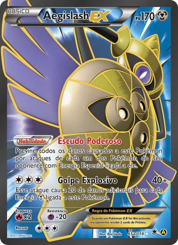 Aegislash EX 65a
