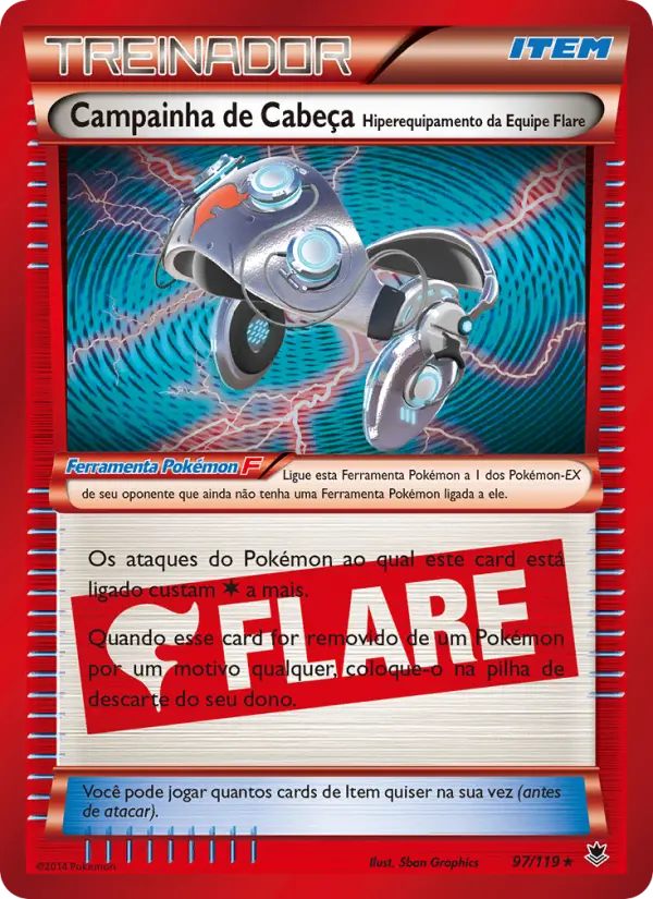 Campainha de Cabeça – Hiperequipamento da Equipe Flare 97/119
