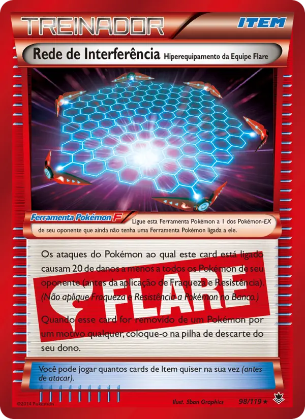 Rede de Interferência – Hiperequipamento da Equipe Flare 98/119