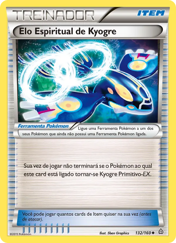 Elo Espiritual de Kyogre 132/160