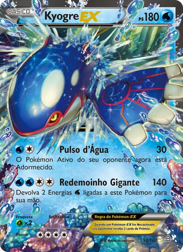 Kyogre EX 54/160