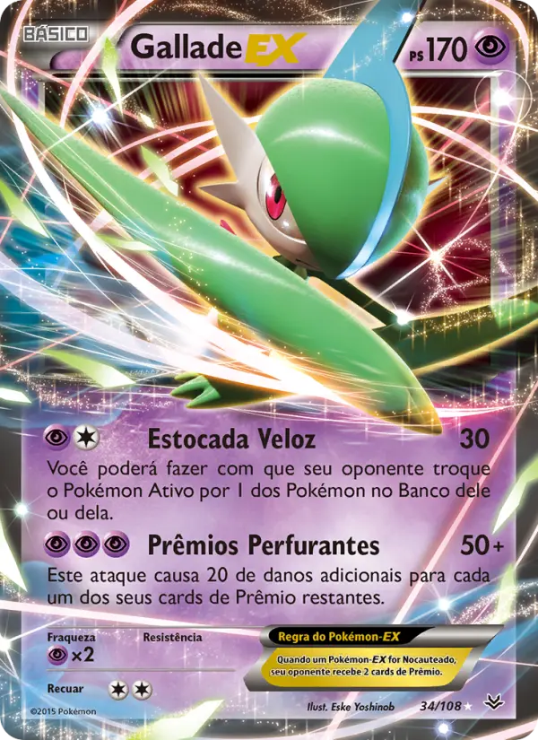 Gallade EX 34/108