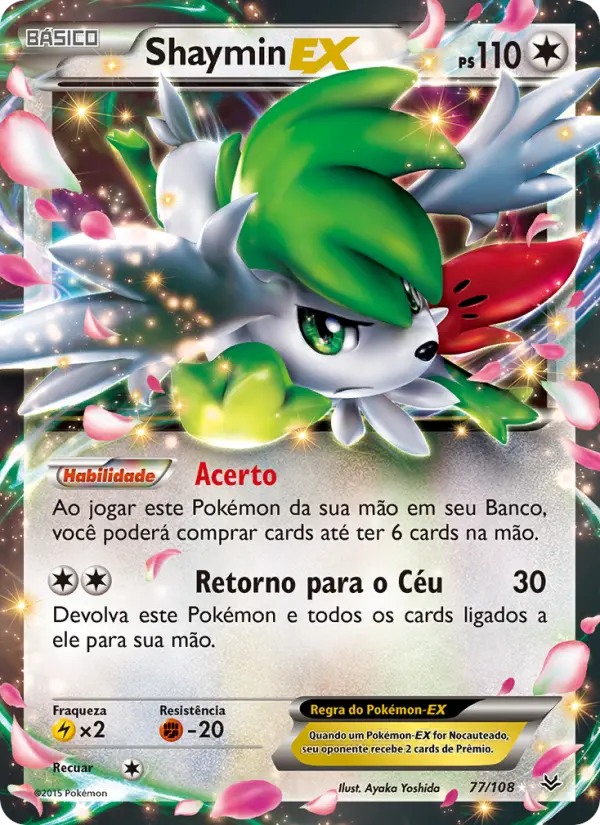 Shaymin EX 77/108