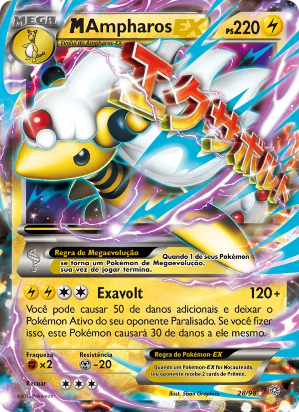 M-Ampharos EX 28/98