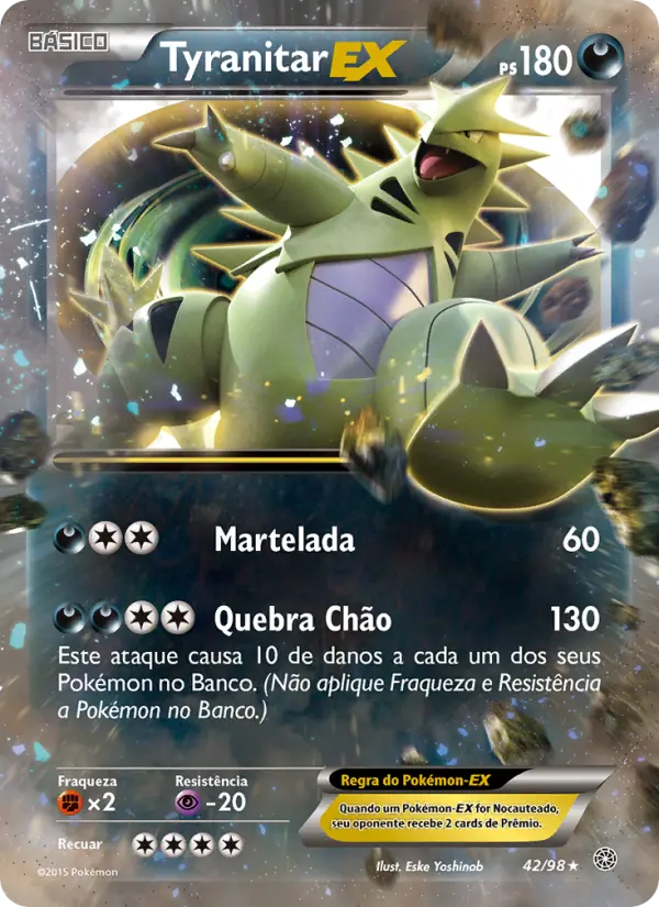 Tyranitar EX 42/98