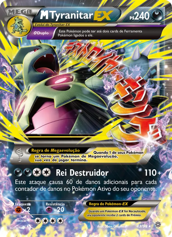 M-Tyranitar EX 43/98