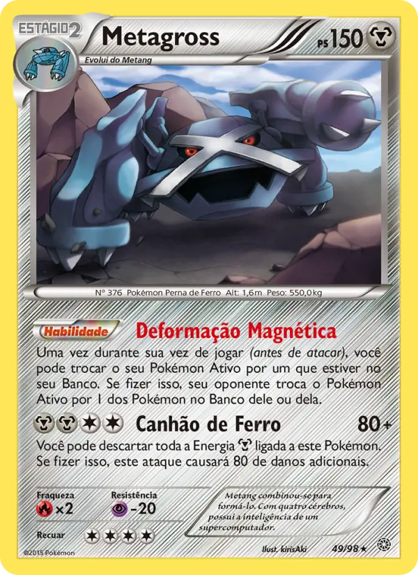 Carta Metagross — Ancient Origins 49/98