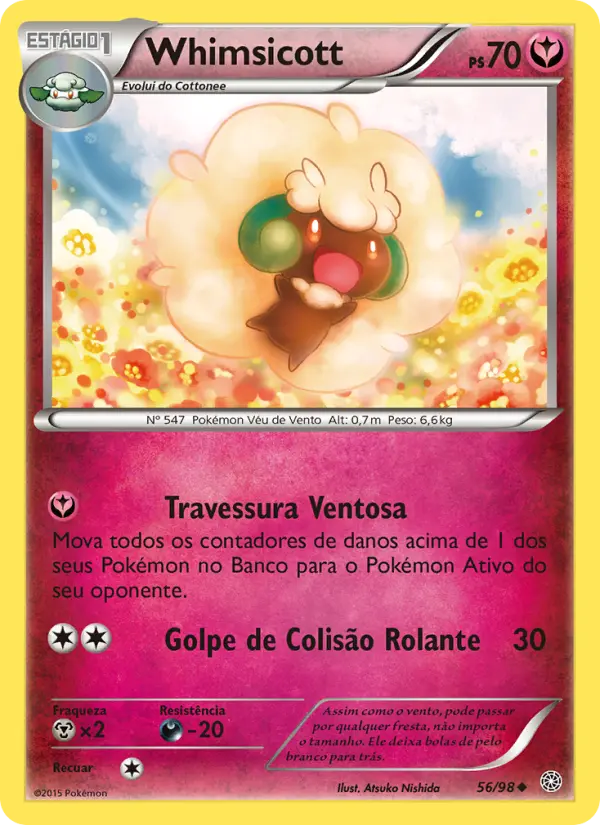 Carta Whimsicott — Ancient Origins 56/98