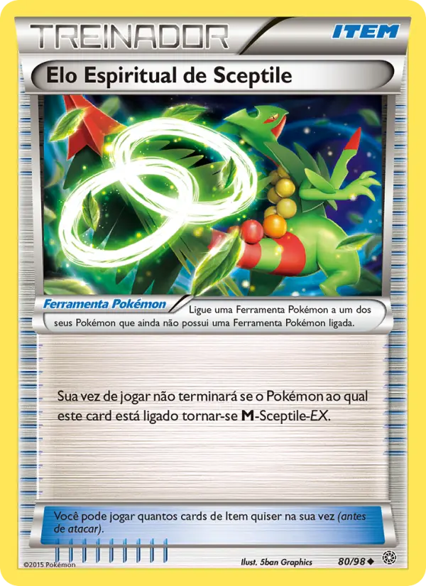 Carta Elo Espiritual de Sceptile — Ancient Origins 80/98