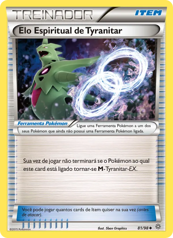 Carta Elo Espiritual de Tyranitar — Ancient Origins 81/98