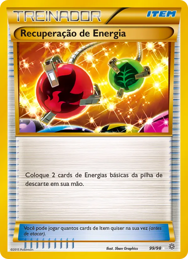 Carta Recuperação de Energia — Ancient Origins 99/98