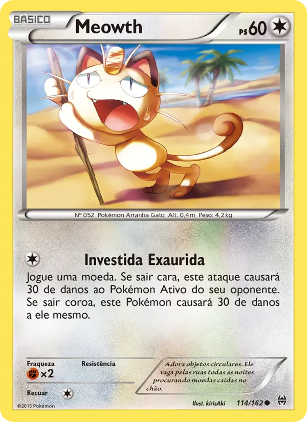Meowth 114/162
