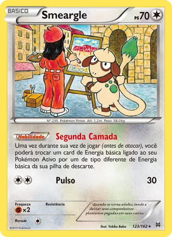 Smeargle 123/162