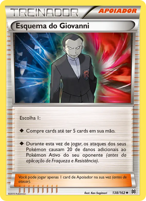 Carta Esquema do Giovanni — BREAKthrough 138/162