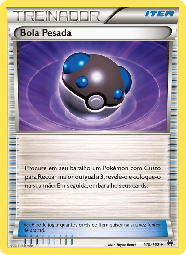 Carta Bola Pesada — BREAKthrough 140/162