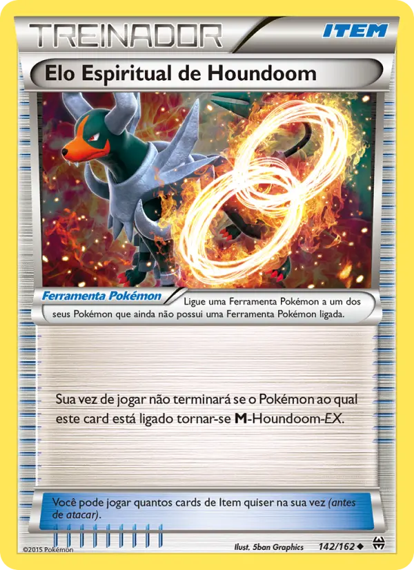 Carta Elo Espiritual de Houndoom — BREAKthrough 142/162