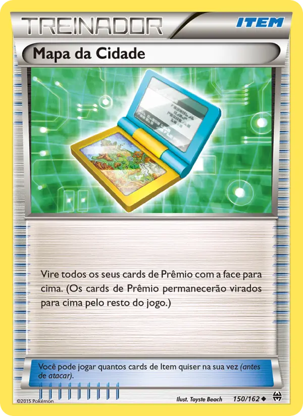 Carta Mapa da Cidade — BREAKthrough 150/162
