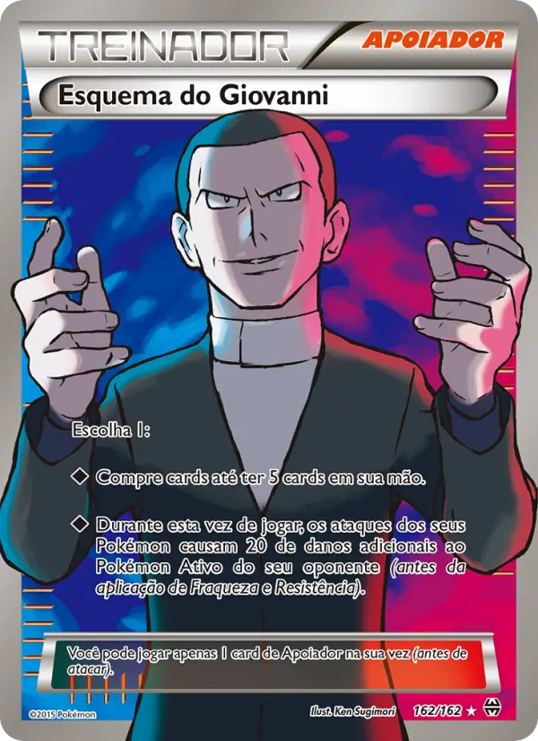 Carta Esquema do Giovanni — BREAKthrough 162/162